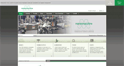 Desktop Screenshot of manesmacchine.it